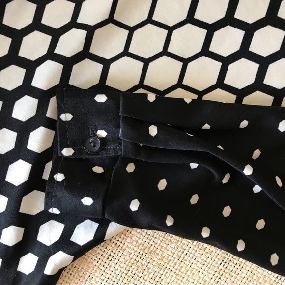 Vtg Hamilton “8” Dallas Long Sleeve Button Top - Picture 4 of 5